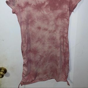 Mini tie dye dress